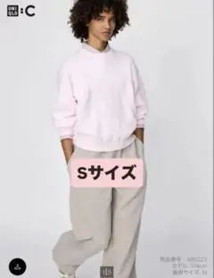 UNIQLO :C スムースコットンクルーネックセーター Sサイズ