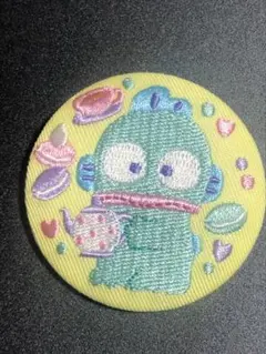 ハンギョドン サンリオキャラクターズ 刺繍缶バッチBiscuit2