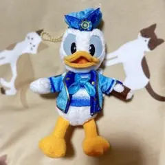 ディズニーシー15周年　ドナルド　ぬいぐるみバッジ　ぬいば