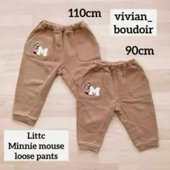 2点set♡ディズニー ミニー リトシー 90 110♡ZARA GAP H&M