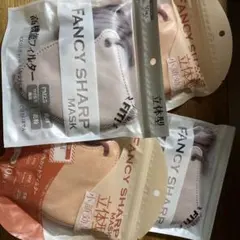 FANCY SHARP MASK Lサイズ ピーチ 40枚