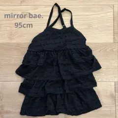 【1回のみ着用】フリル ワンピース 95cm バースデイのサムネイル