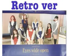 twice eyes wide open ポスター Retro ver
