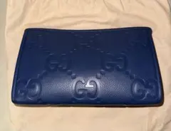 未使用】グッチ ジャンボGG レザーポーチ クラッチ 825959 2067 - メルカリ