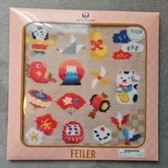 FEILER JAL ハンカチ ハッピーオーナメントのサムネイル