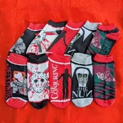 【海外ホラー】チャイルドプレイ 靴下 ユニセックス 5足セット チャッキー