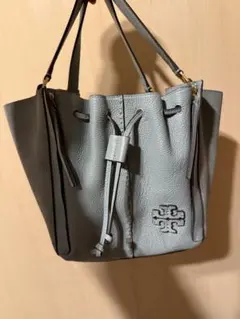 TORY BURCH ライトブルー　マックグロードラゴンフライハンドバック