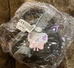 サンリオ　未使用　クロミミニミニバッグ　ラバー　黒