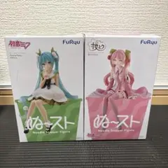 ★新品未使用品★桜ミク　初音ミク　ぬーどるストッパーフィギュア　ぬースト