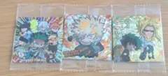 僕のヒーローアカデミア ウエハース 3枚セット