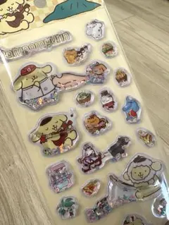 【noi様専用】サンリオ ポムポムプリン ポチャッコ ウォーターシール 2枚