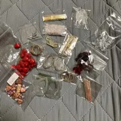 ハンドメイド アクセサリーパーツ レジン封入パーツ ビーズ まとめ売り