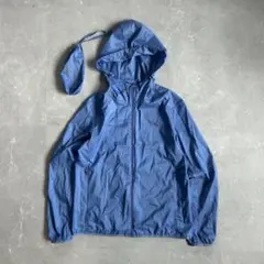 ユニクロ ポケッタブルUVカットパーカ ナイロン 収納袋 付き レディース S