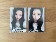 IVE レイ　secret デジパ封入、スタシ特典トレカ　2枚セット