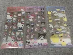 サンリオ キティ マイメロ シナモロール プリン クリアキャンディシール