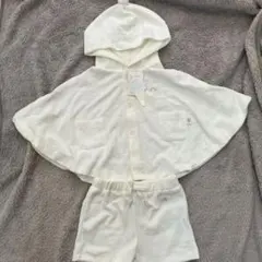 ジェラートピケ☆ポンチョ&ショートパンツ セット