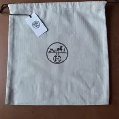 HERMES 保存袋 巾着袋 約27cm×46cm 正規品 - メルカリ