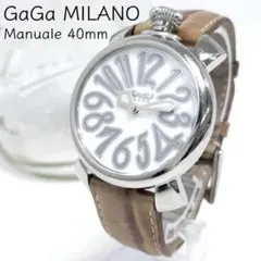 稼働/新品電池 GaGa MILANO Manuale 40mm クォーツ 時計のサムネイル