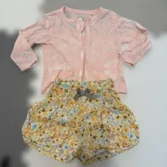 petit main バルーンパンツ & 羽織り 2点セット 80cm