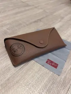 Ray-Ban ブラウン レザー　サングラスケース