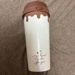 スタバ　バレンタイン　2026 ステンレスTOGOボトルチョコレート473ml