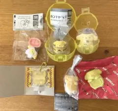 《ポムポムプリン》新品未使用6点セット　サンリオガチャ　ヒッパーズ　おまとめ品