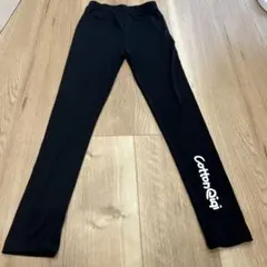 スパッツ 160 ブラック キッズ レギンス シンプル