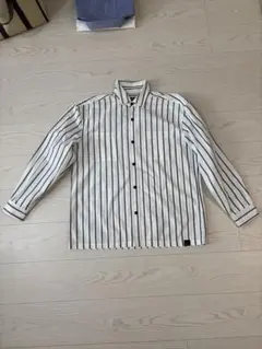 Mossimo ストライプ ボタンアップシャツ Mのサムネイル