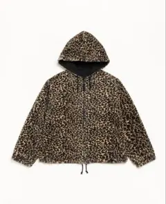 Stussy Reversible Hooded Jacket Leopard