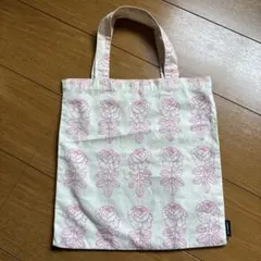 ピンク花柄トートバッグ マリメッコ marimekko ヴィヒキルース
