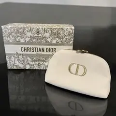 【新品クリスマス箱付き】ディオール Diorホリデーコフレ ホワイトポーチ