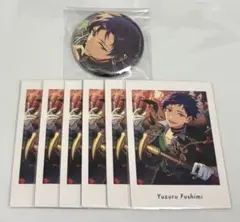 あんスタ　伏見弓弦　缶バッジ　ぱしゃっつ セット