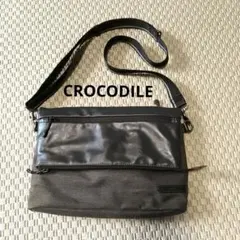 CROCODILE 2WAYショルダーバッグ　メンズ　美品のサムネイル