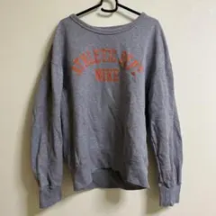 NIKE グレー クルーネック トレーナー S