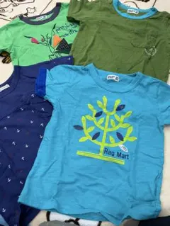 ラグマート　110 4枚セットTシャツ