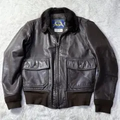 【極美品】90s クーパー G-1 ゴートレザー フライトジャケット USA製