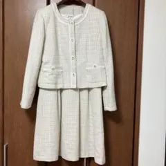 入学式おすすめアイボリー スーツ