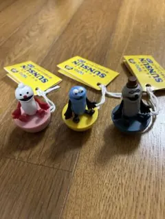 パペットスンスン　ゆらゆらフィギュア　スンスン　ノンノン　ゾンゾン　3種