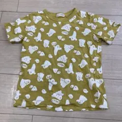 b.ROOM キッズ 半袖Tシャツ おばけ柄 130cm