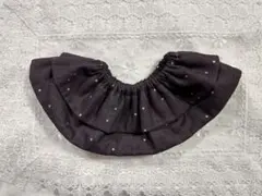 ハンドメイド 20 Wガーゼ2段フリルスタイ