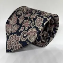 【美品】Burberrys ペイズリー柄ネクタイ