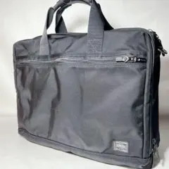 訳あり◆PORTER ステージ 3way 2層 ビジネスバッグ リュック