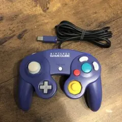 【動作確認済み】ニンテンドウゲームキューブコントローラー 紫　バイオレット　②