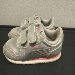 Puma シルバー ベビーシューズ