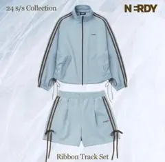 NERDY ノルディ リボンジャージ セットアップ