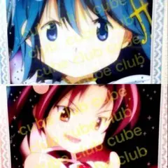 魔法少女まどかマギカ 佐倉杏子ステンドグラスブックマーカー しおり