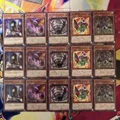 対峙するG 竜咬蟲 ジャイアント・メサイア等 計15枚セット No.E232