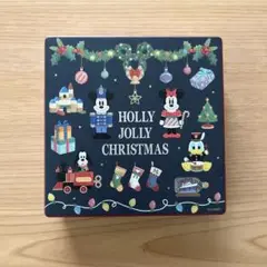 ディズニー クリスマス チョコレート缶 空き缶