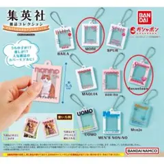 【2点セット】集英社雑誌コレクション だれでもなりきりアクリルチャーム