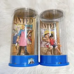 【希少】ワンピース キャラコレ缶 フィギュア 2種セット（ルフィ・サンジ）